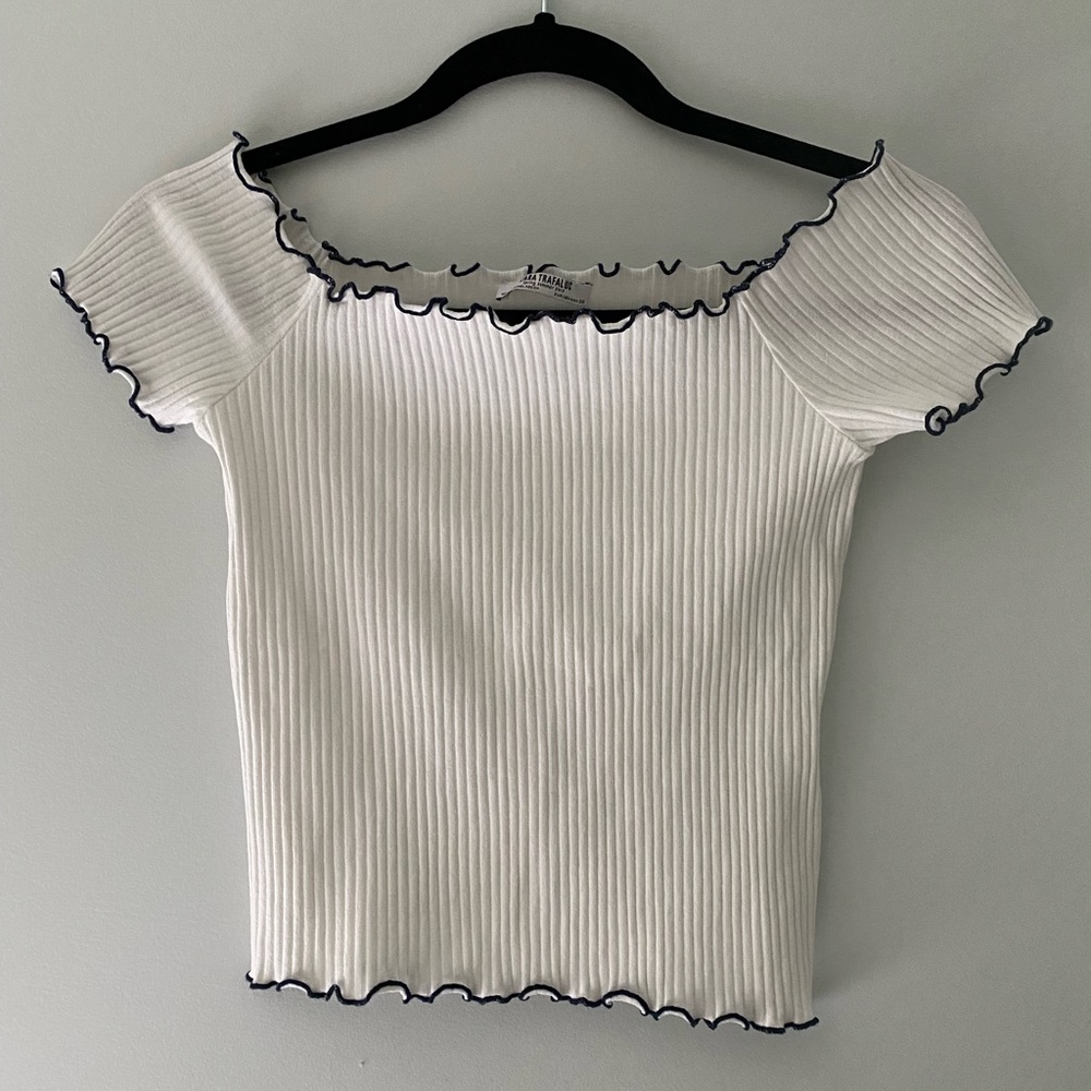 Zara Off The Shoulder Top